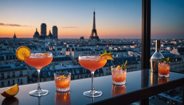 Cocktails et panorama : les meilleurs bars avec vue sur paris